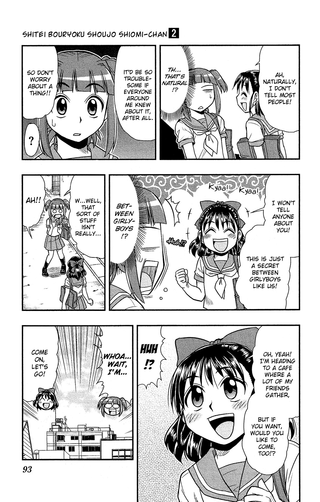 Shitei Bouryoku Shoujo Shiomi-chan Chapter 9 page 13 - Chapter 9: A Dishonorable Confession