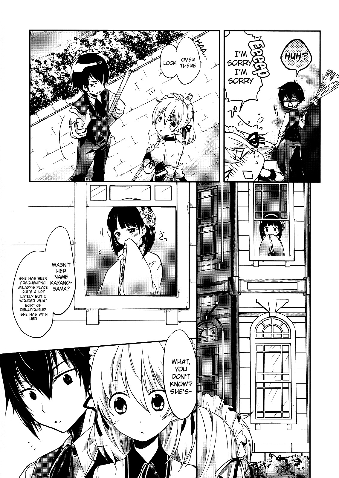 Shitsuji de Maid na Otokonoko Chapter 2 page 3 - Chapter 2: Kayano-sama's Visit