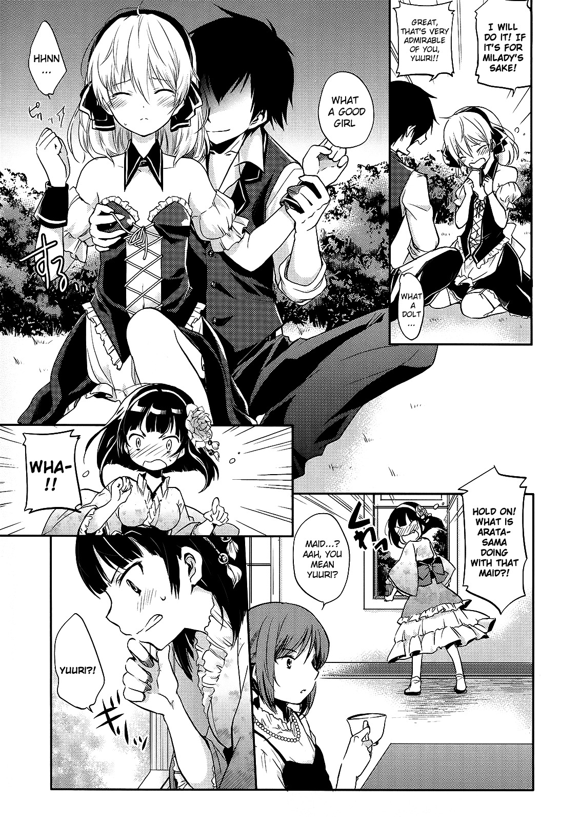 Shitsuji de Maid na Otokonoko Chapter 2 page 9 - Chapter 2: Kayano-sama's Visit