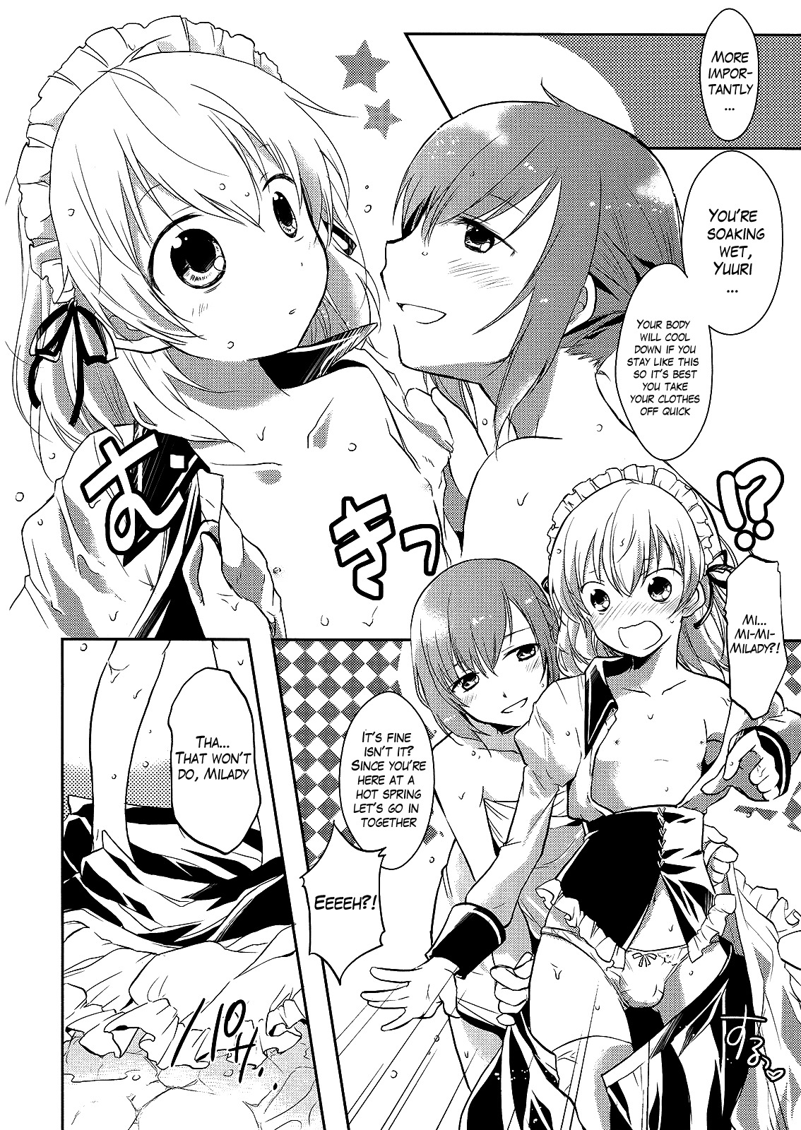 Shitsuji de Maid na Otokonoko Chapter 3 page 14 - Chapter 3: Excitement at the Hot Spring