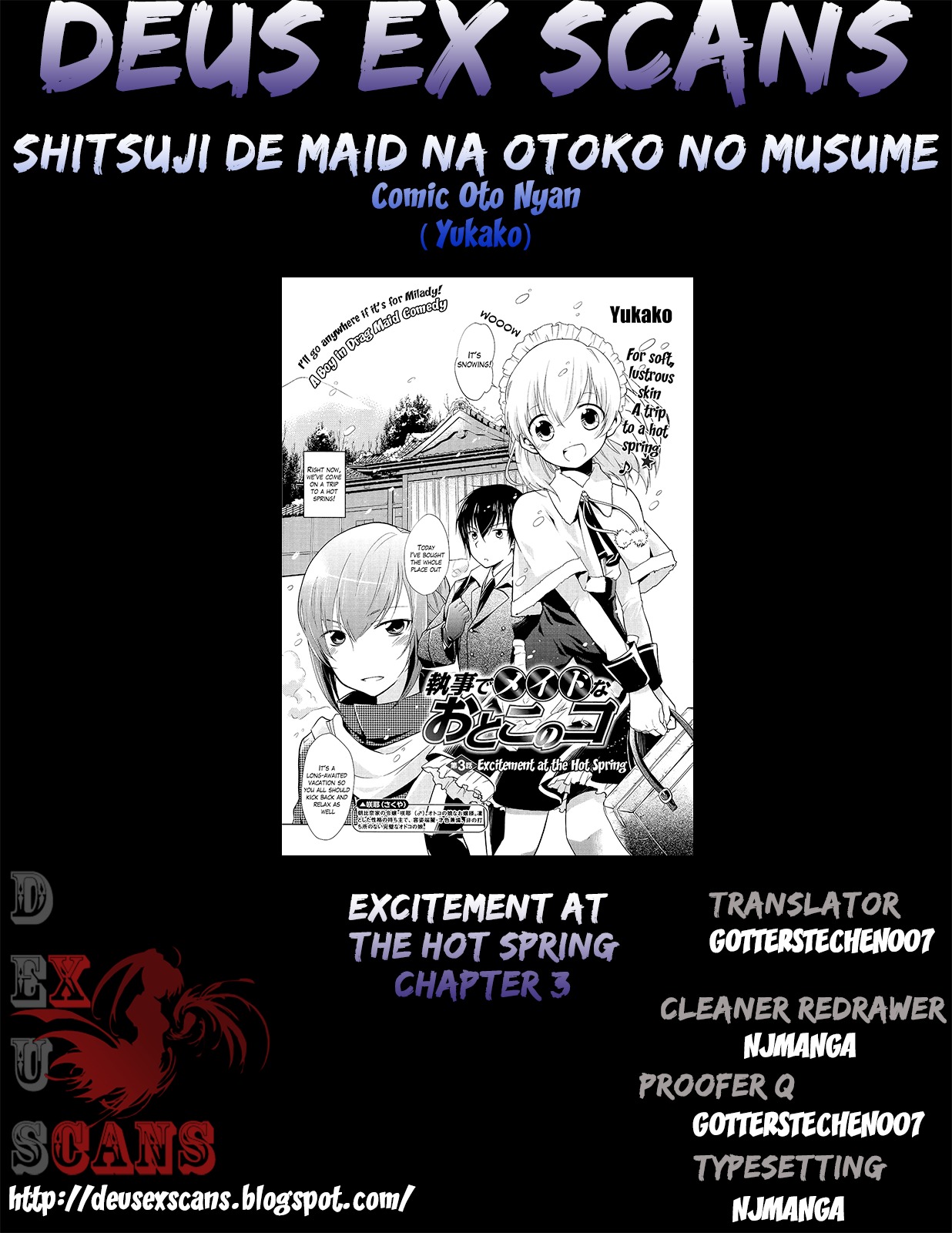Shitsuji de Maid na Otokonoko Chapter 3 page 19 - Chapter 3: Excitement at the Hot Spring