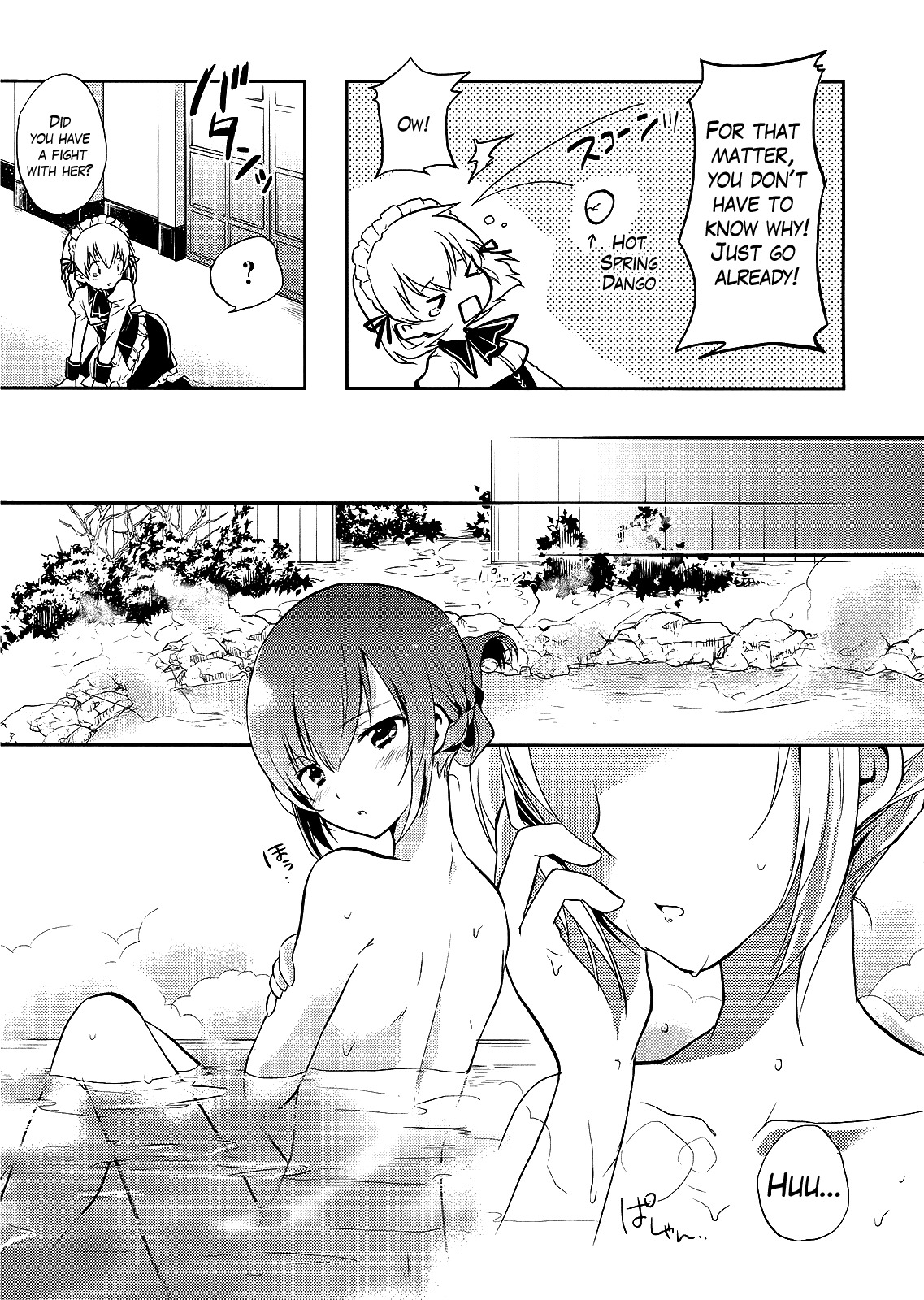 Shitsuji de Maid na Otokonoko Chapter 3 page 7 - Chapter 3: Excitement at the Hot Spring