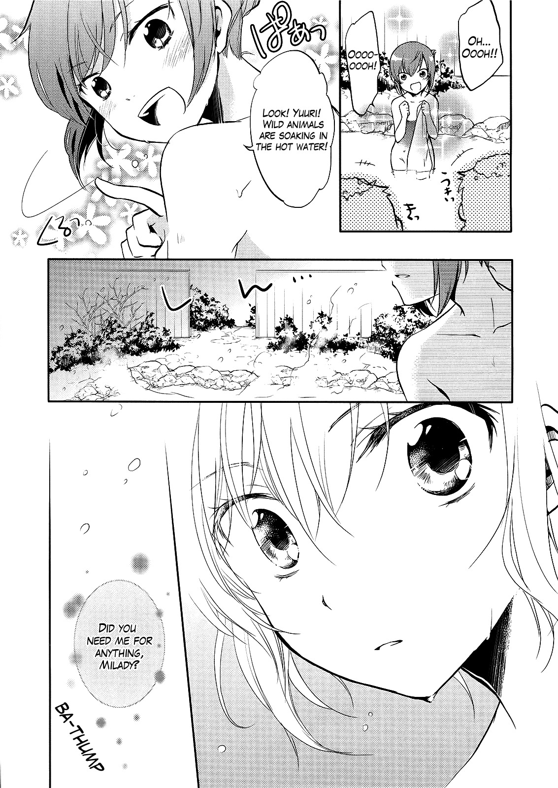 Shitsuji de Maid na Otokonoko Chapter 3 page 9 - Chapter 3: Excitement at the Hot Spring