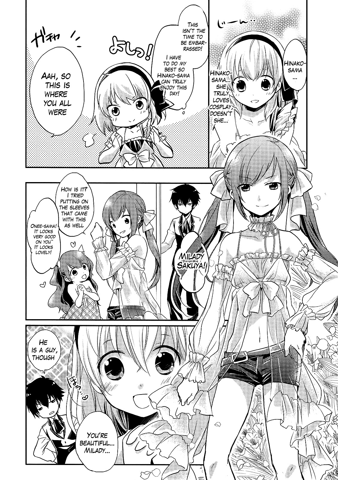 Shitsuji de Maid na Otokonoko Chapter 4 page 8 - Chapter 4: Costume Play