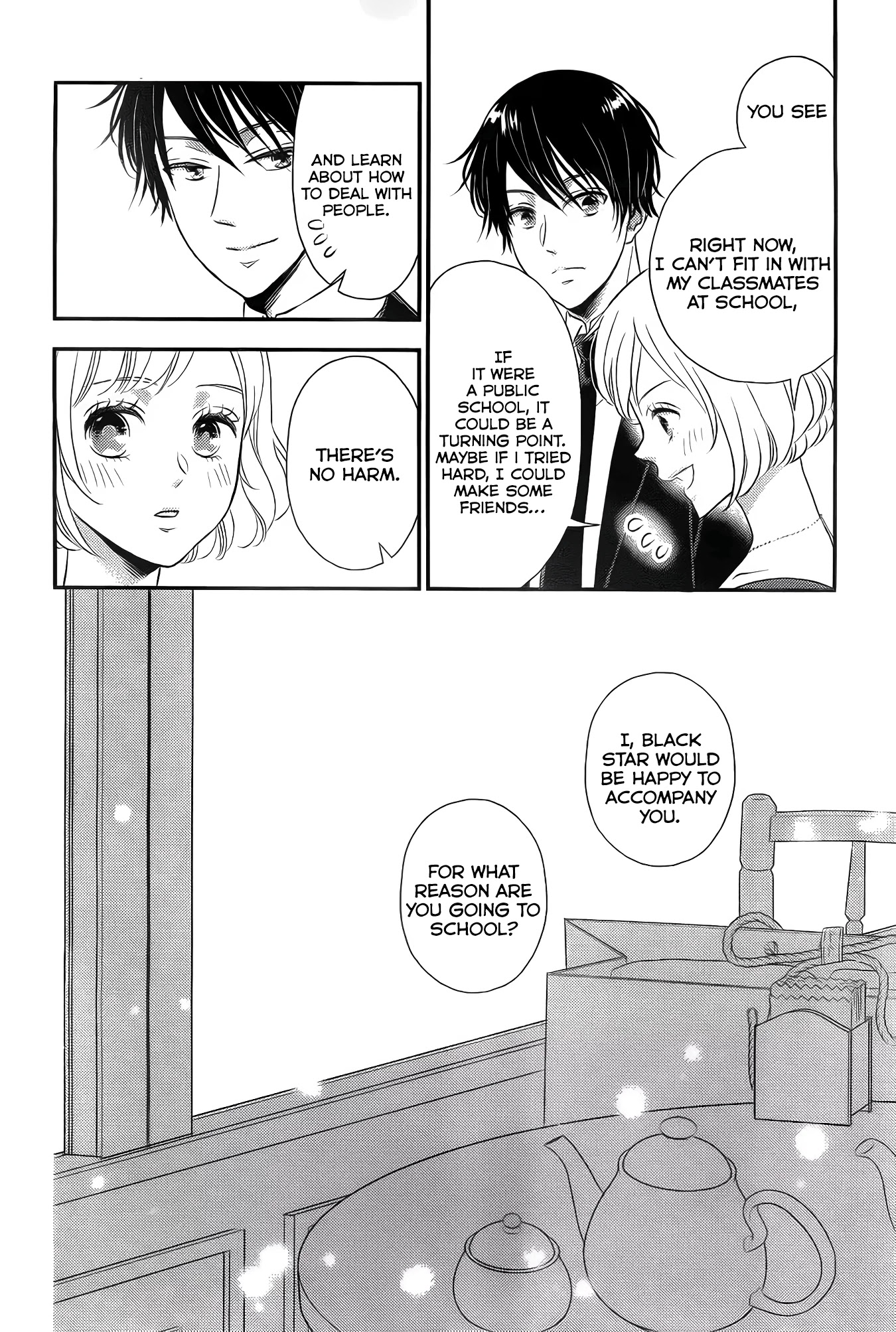 Shitsuji Kuroboshi wa Kashizukanai Chapter 1 page 30 - Chapter 1