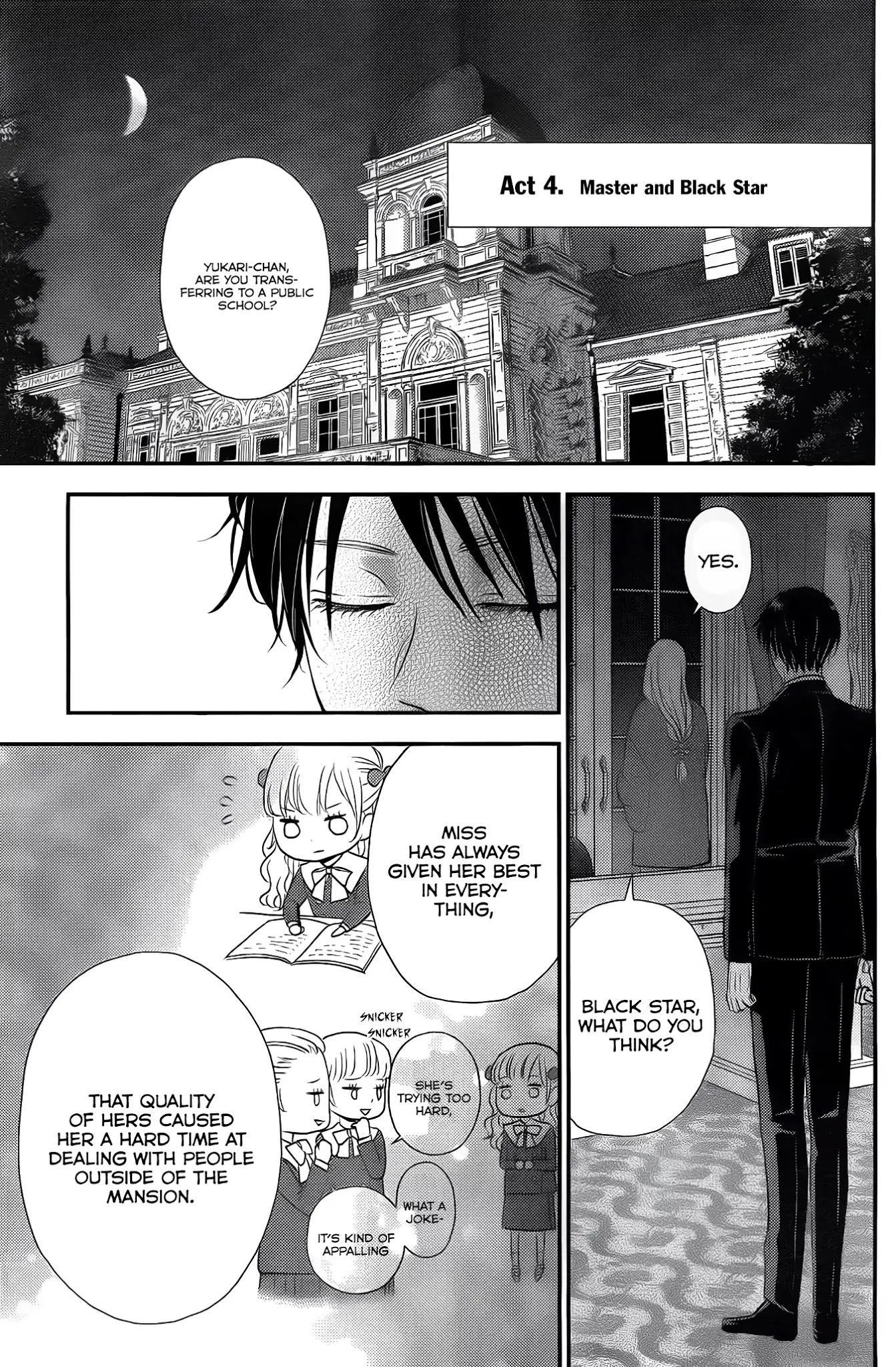 Shitsuji Kuroboshi wa Kashizukanai Chapter 1 page 31 - Chapter 1