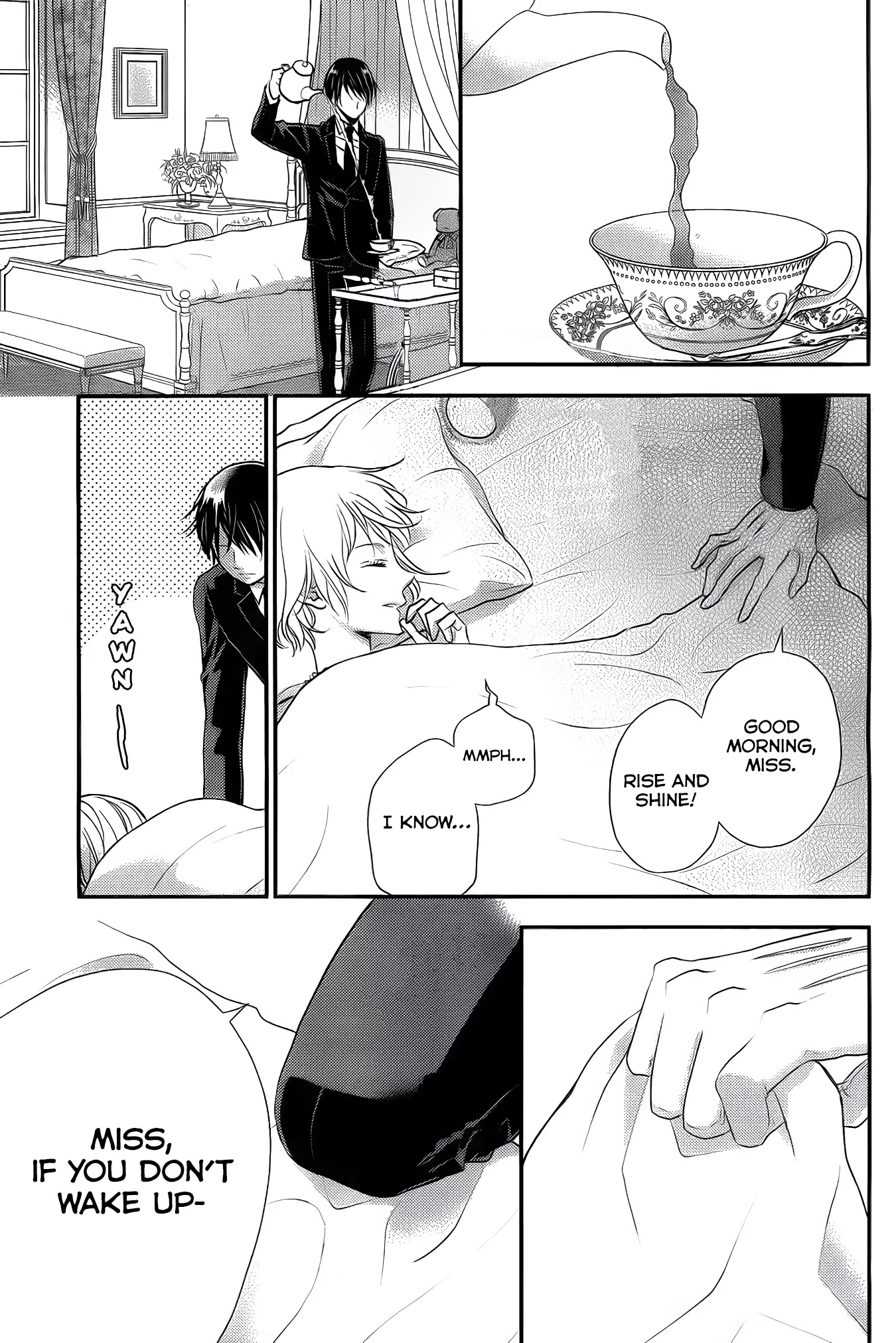 Shitsuji Kuroboshi wa Kashizukanai Chapter 1 page 5 - Chapter 1