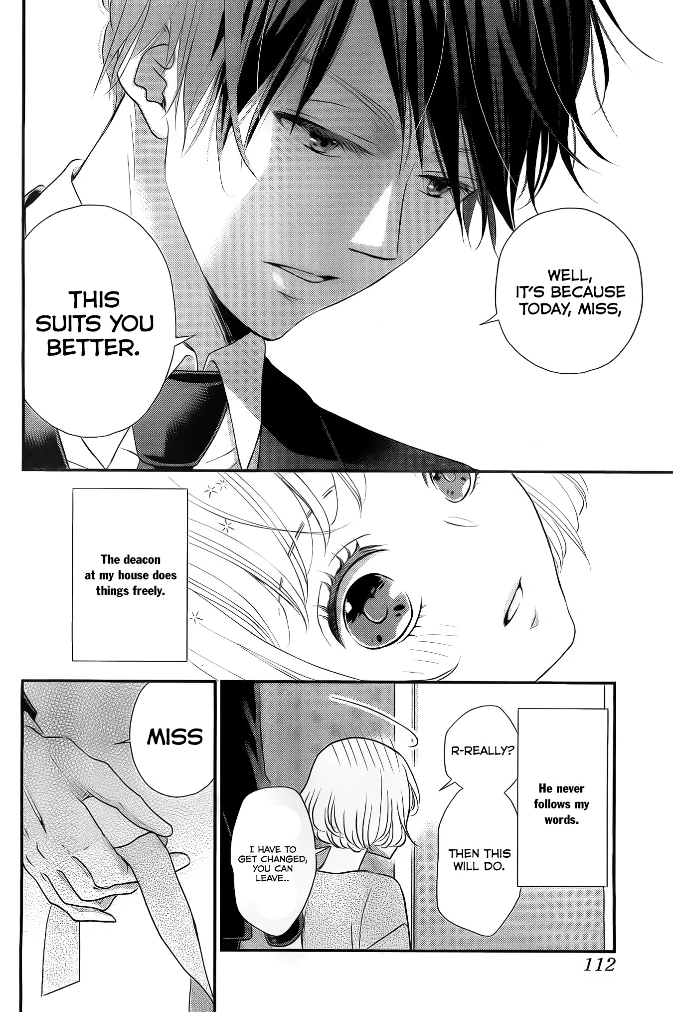 Shitsuji Kuroboshi wa Kashizukanai Chapter 1 page 8 - Chapter 1