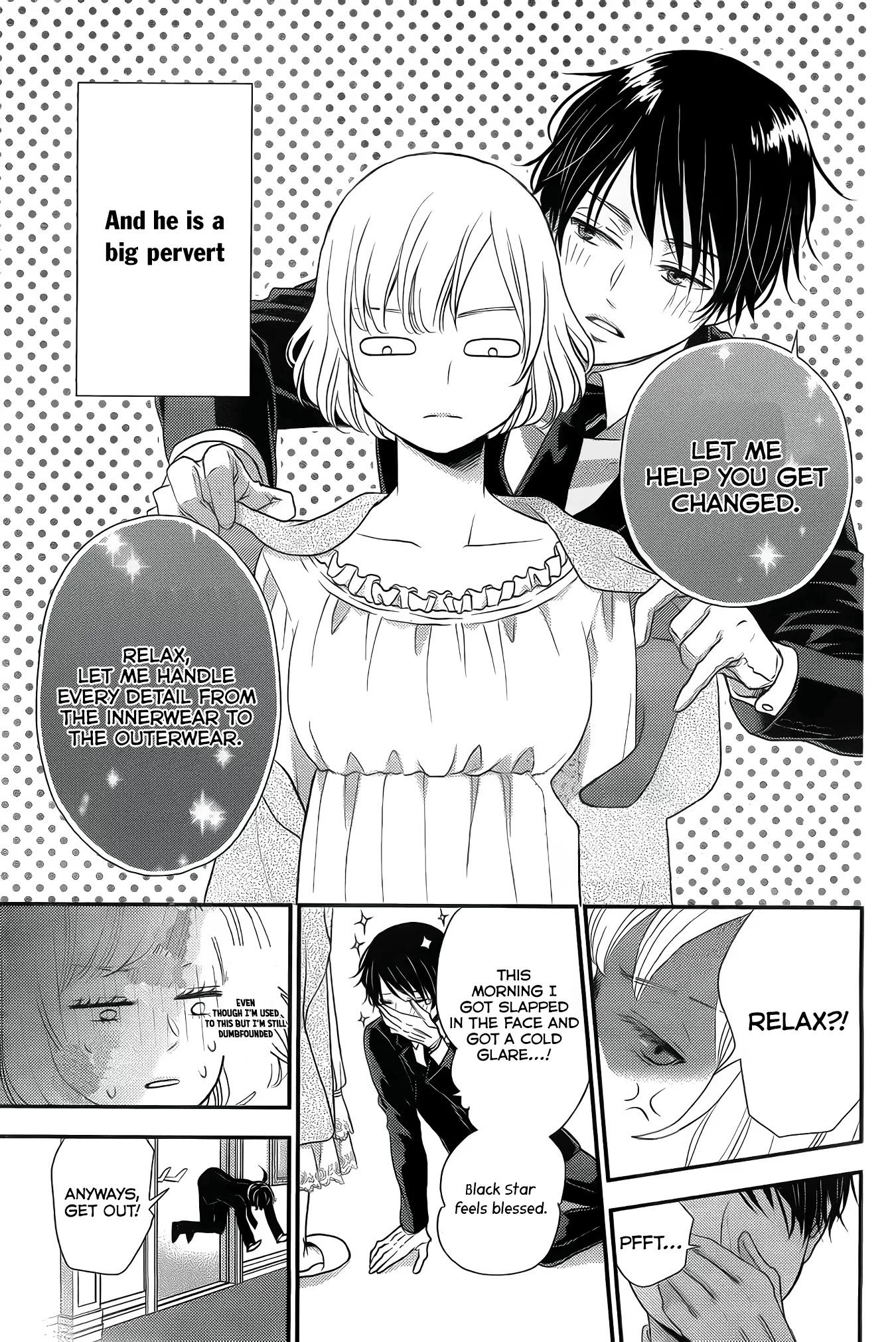 Shitsuji Kuroboshi wa Kashizukanai Chapter 1 page 9 - Chapter 1