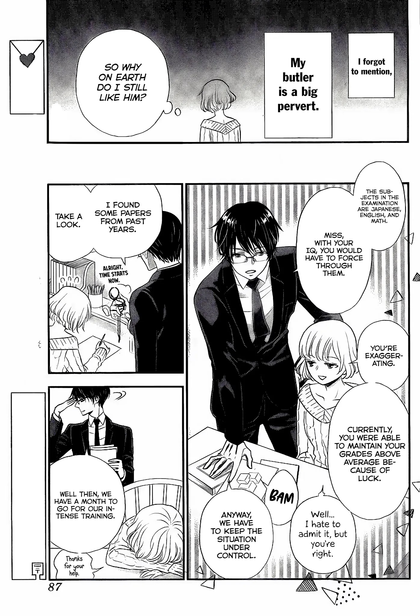 Shitsuji Kuroboshi wa Kashizukanai Chapter 2 page 11 - Chapter 2