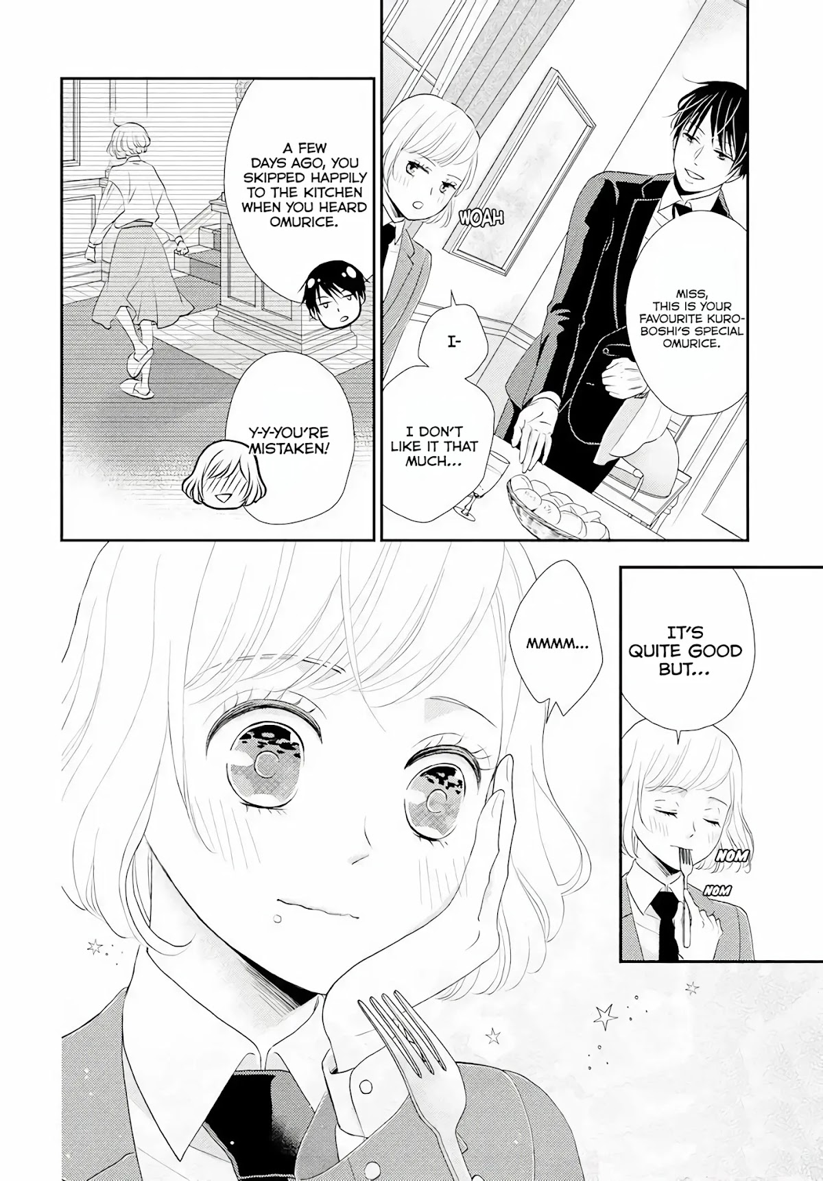 Shitsuji Kuroboshi wa Kashizukanai Chapter 3 page 14 - Chapter 3
