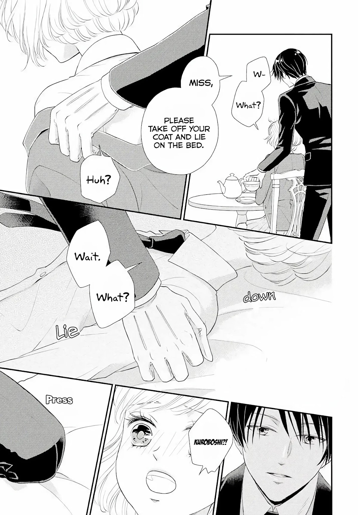 Shitsuji Kuroboshi wa Kashizukanai Chapter 3 page 6 - Chapter 3