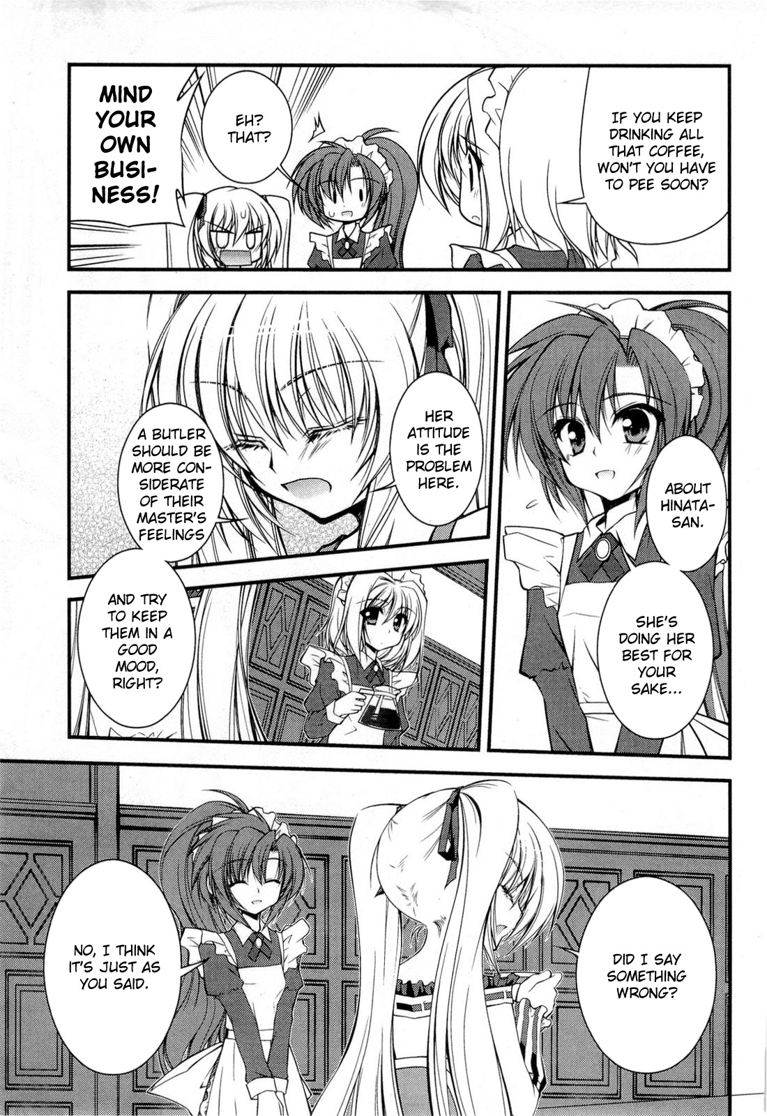 Shitsuji Shoujo to Ojousama Chapter 11 page 6 - Chapter 11: Master's Conditions