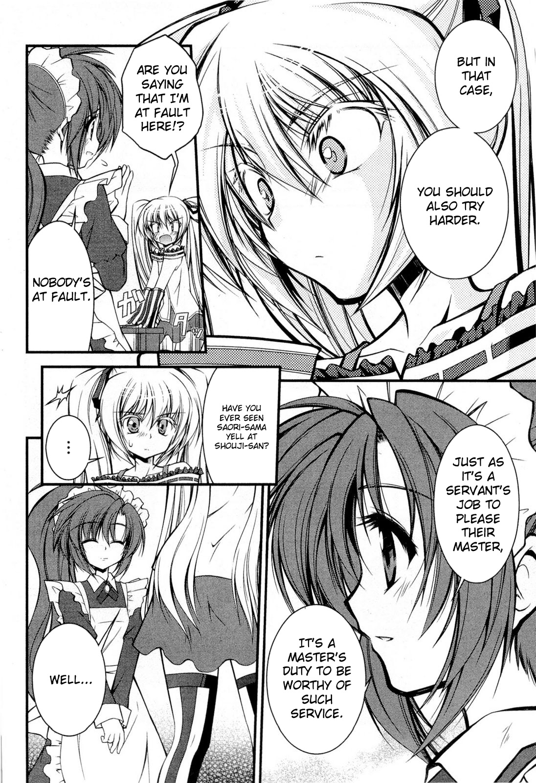 Shitsuji Shoujo to Ojousama Chapter 11 page 7 - Chapter 11: Master's Conditions
