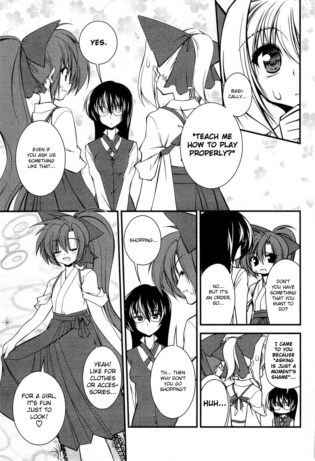 Shitsuji Shoujo to Ojousama Chapter 12 page 9 - Chapter 12: Pleasant-Feeling Things, an Inquiry About Playing Around, and a Single Conclusion