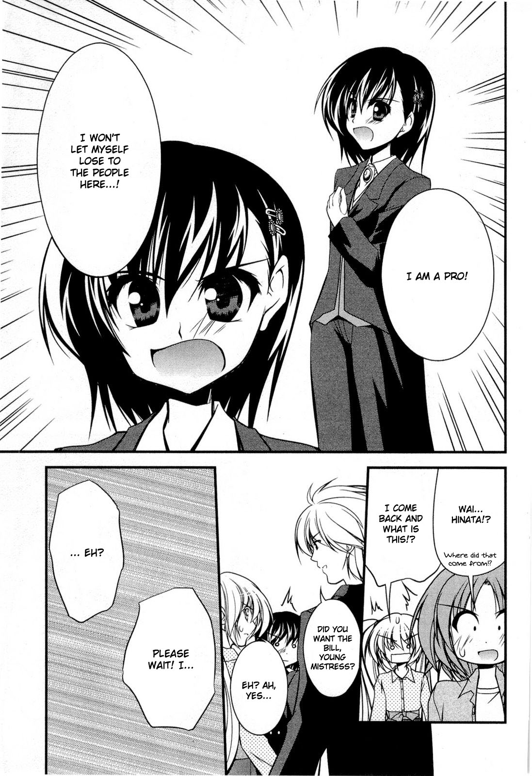 Shitsuji Shoujo to Ojousama Chapter 13 page 13 - Chapter 13: A Pro Butler Can't Lose!