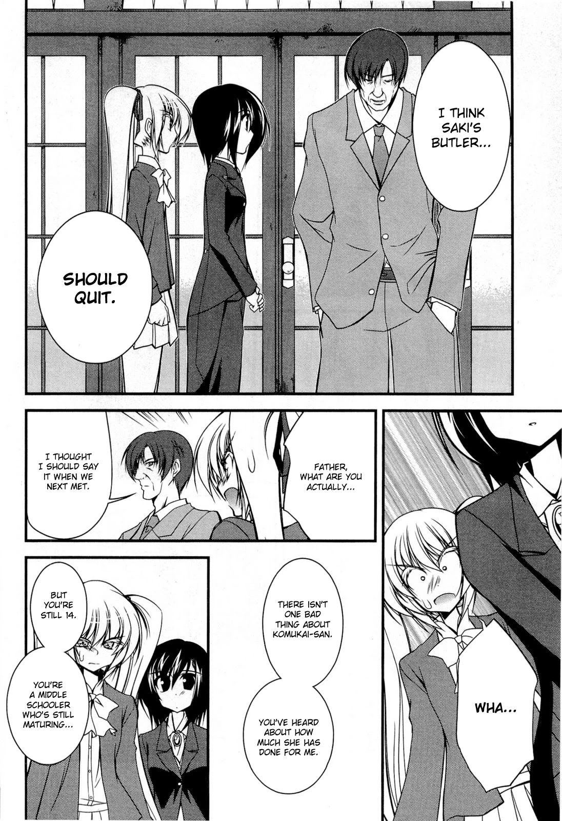 Shitsuji Shoujo to Ojousama Chapter 17 page 12 - Chapter 17: True Feelings