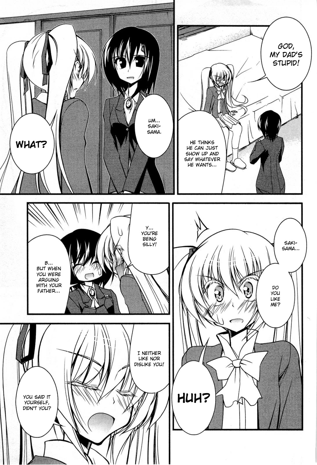 Shitsuji Shoujo to Ojousama Chapter 17 page 15 - Chapter 17: True Feelings