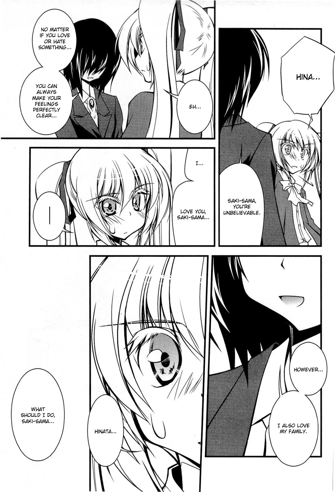 Shitsuji Shoujo to Ojousama Chapter 17 page 17 - Chapter 17: True Feelings