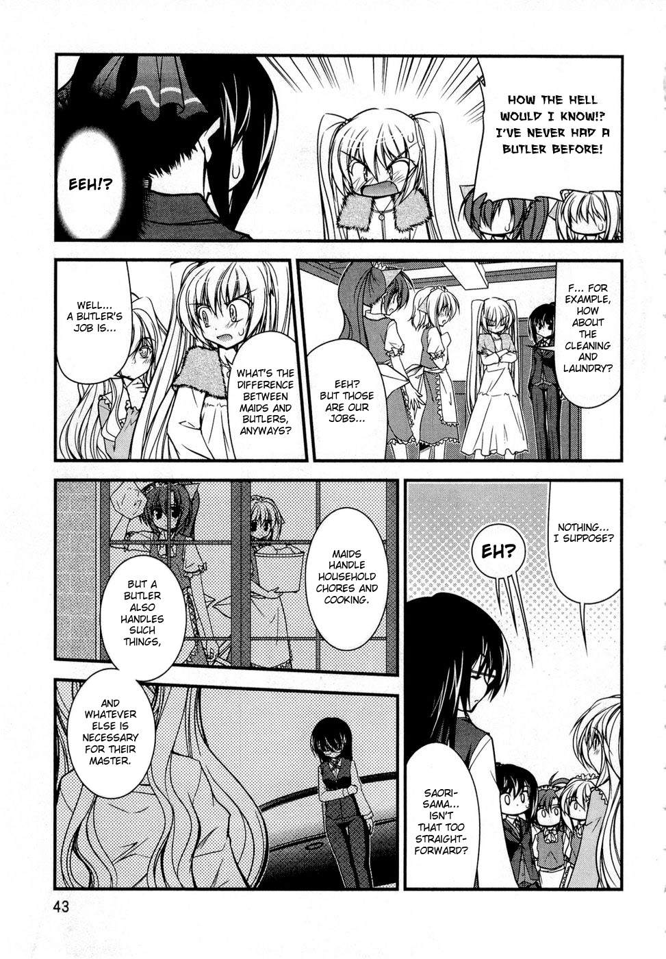 Shitsuji Shoujo to Ojousama Chapter 3 page 3 - Chapter 3: I'll Love You