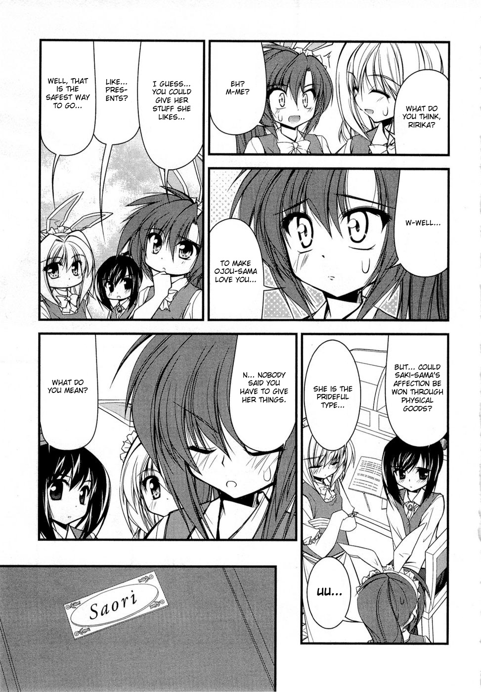 Shitsuji Shoujo to Ojousama Chapter 5 page 9 - Chapter 5: The Something Before the Storm
