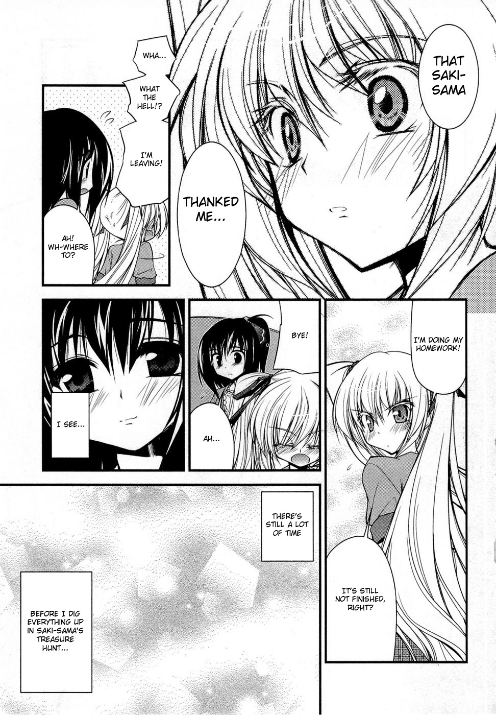 Shitsuji Shoujo to Ojousama Chapter 6 page 17 - Chapter 6: First, To You.