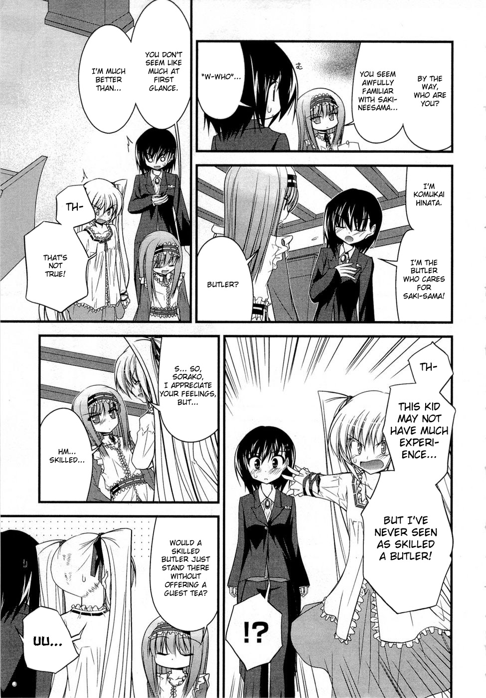 Shitsuji Shoujo to Ojousama Chapter 7 page 13 - Chapter 7: Butler Girl and Senhorita and Outspoken Girl
