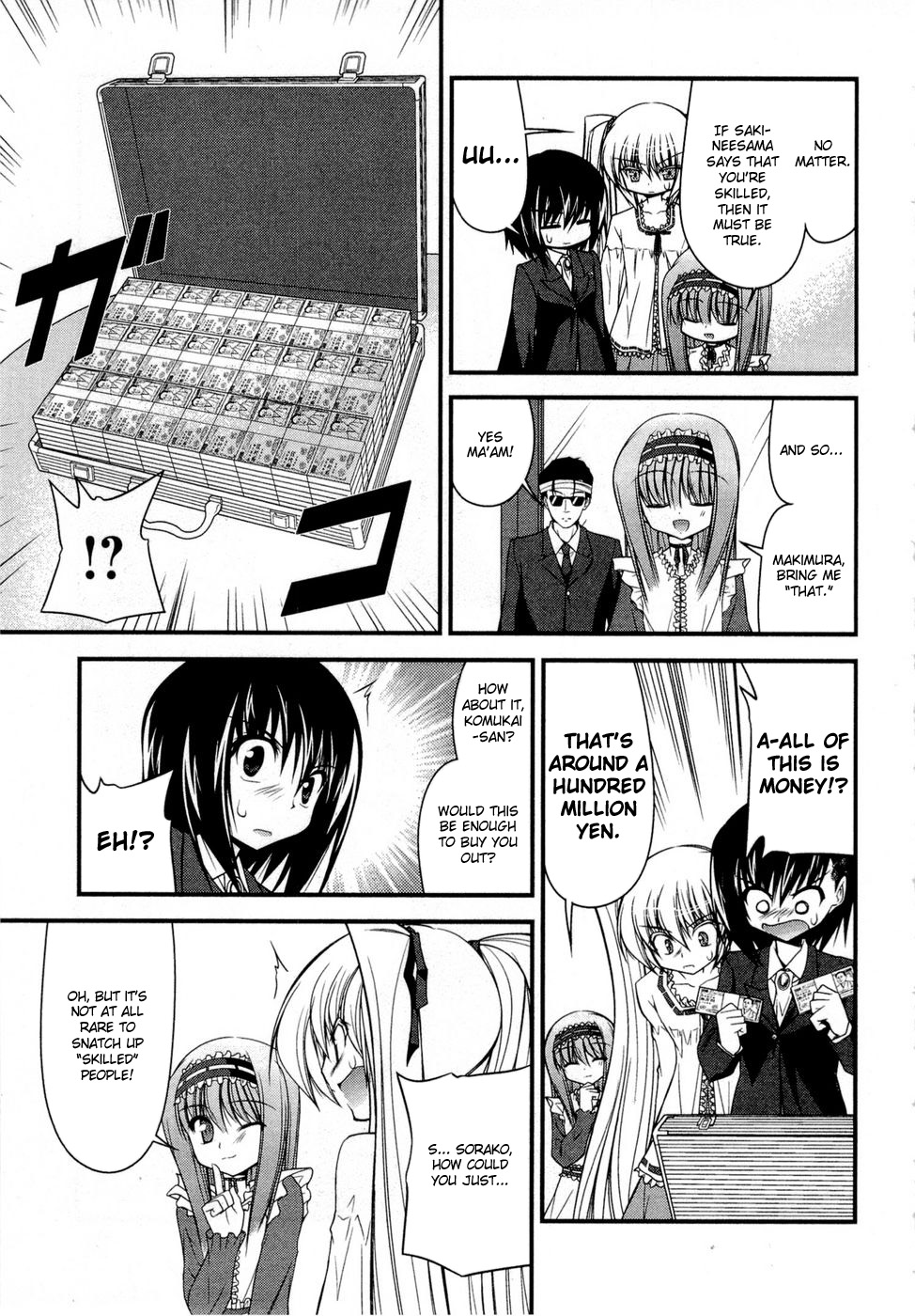 Shitsuji Shoujo to Ojousama Chapter 7 page 15 - Chapter 7: Butler Girl and Senhorita and Outspoken Girl
