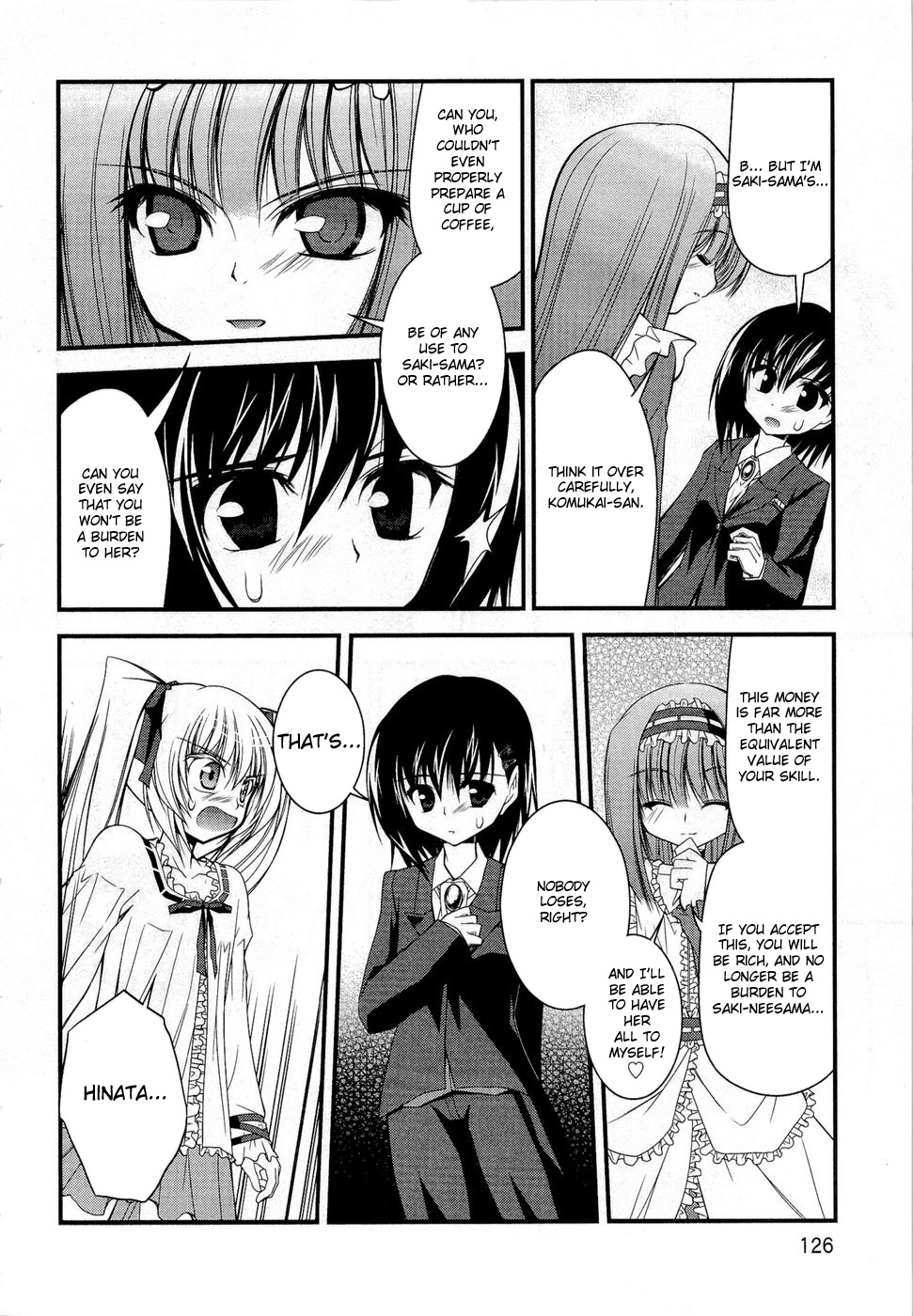 Shitsuji Shoujo to Ojousama Chapter 7 page 16 - Chapter 7: Butler Girl and Senhorita and Outspoken Girl