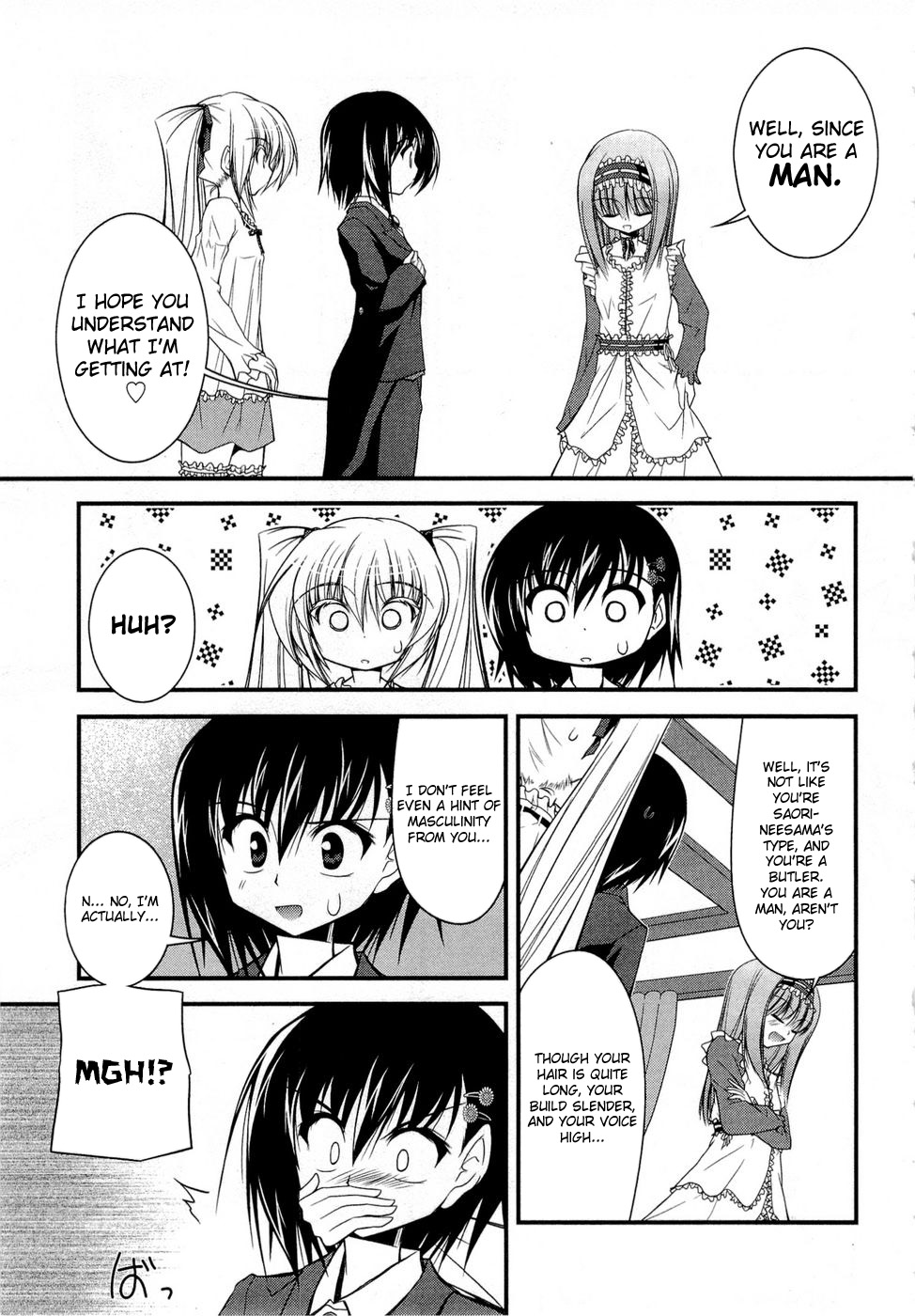 Shitsuji Shoujo to Ojousama Chapter 7 page 17 - Chapter 7: Butler Girl and Senhorita and Outspoken Girl