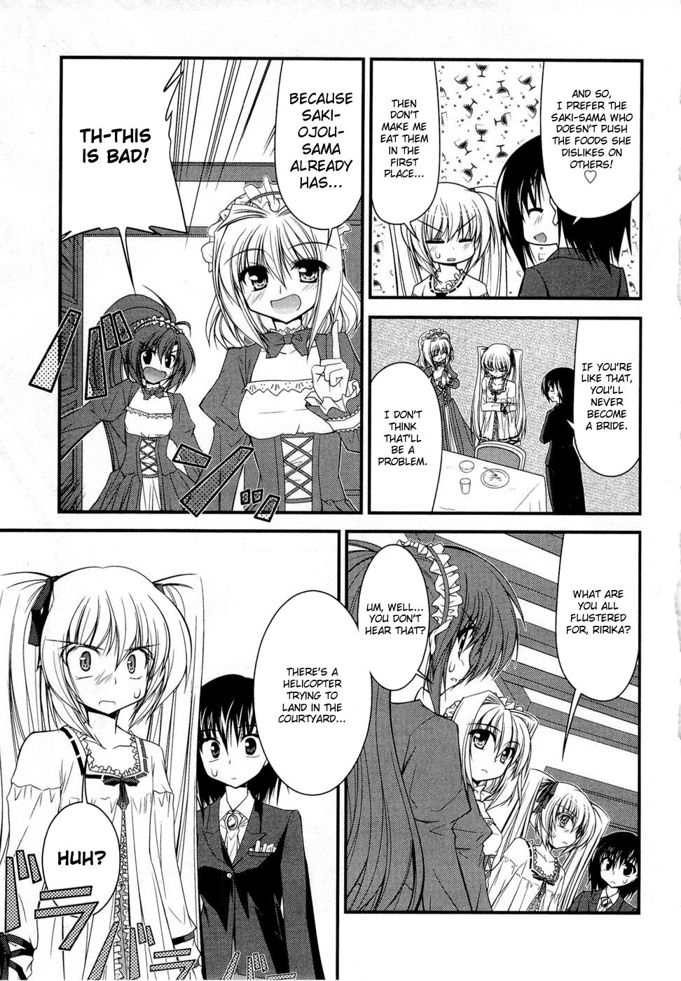 Shitsuji Shoujo to Ojousama Chapter 7 page 5 - Chapter 7: Butler Girl and Senhorita and Outspoken Girl