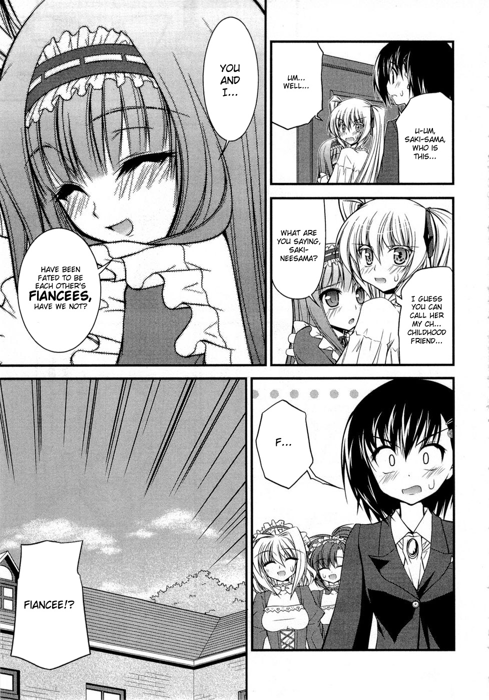 Shitsuji Shoujo to Ojousama Chapter 7 page 9 - Chapter 7: Butler Girl and Senhorita and Outspoken Girl