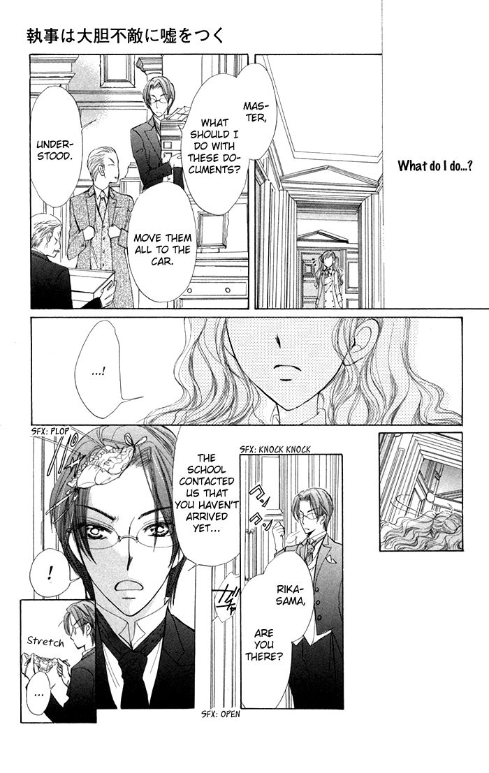 Shitsuji wa Daitanfuteki ni Uso o Tsuku Chapter 1 page 37 - Chapter 1