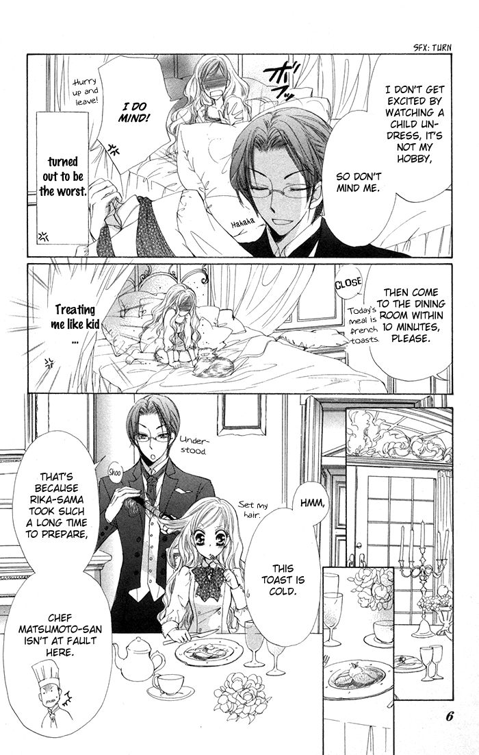 Shitsuji wa Daitanfuteki ni Uso o Tsuku Chapter 1 page 8 - Chapter 1