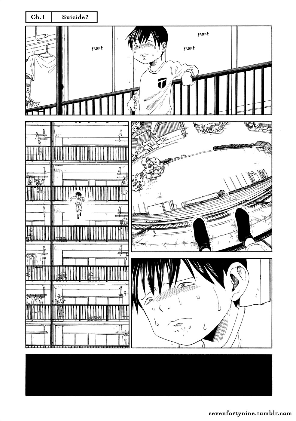 Shiyakusho Chapter 1 page 1 - Chapter 1: Suicide?
