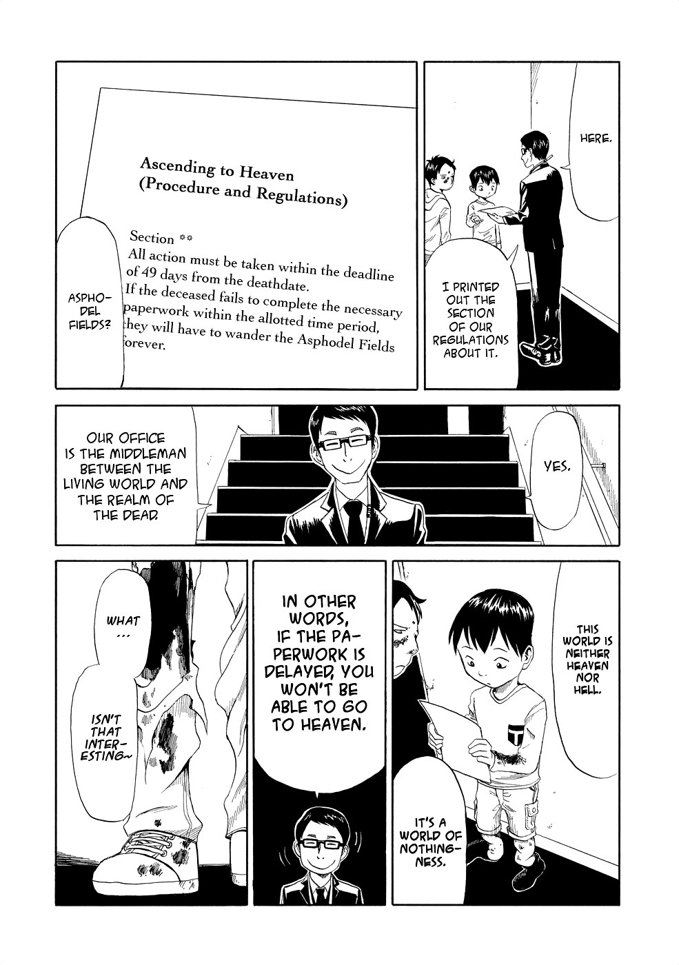 Shiyakusho Chapter 1 page 32 - Chapter 1: Suicide?