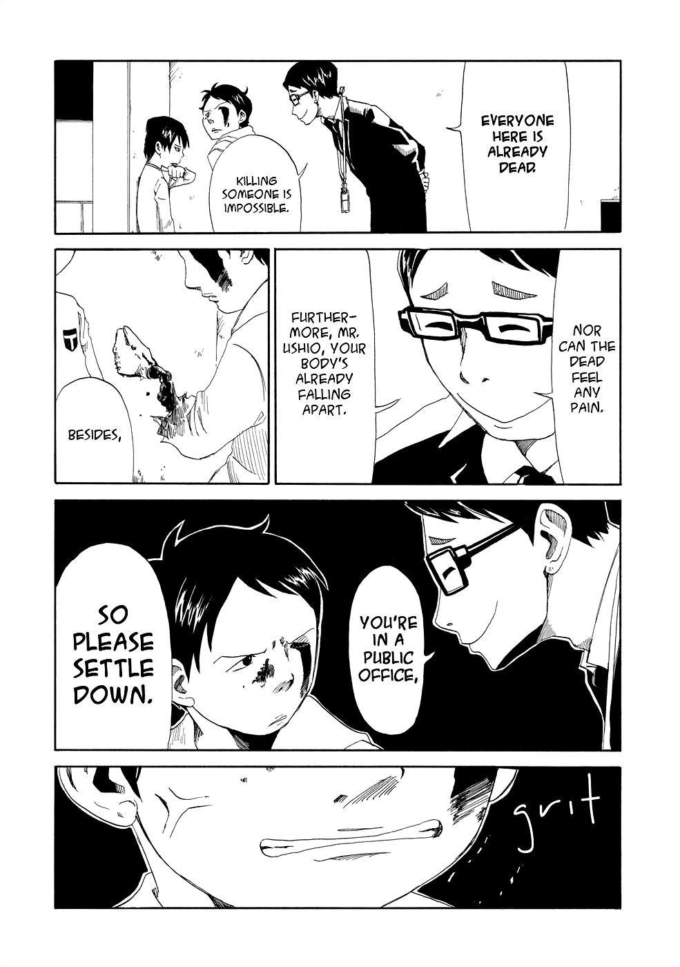 Shiyakusho Chapter 1 page 36 - Chapter 1: Suicide?