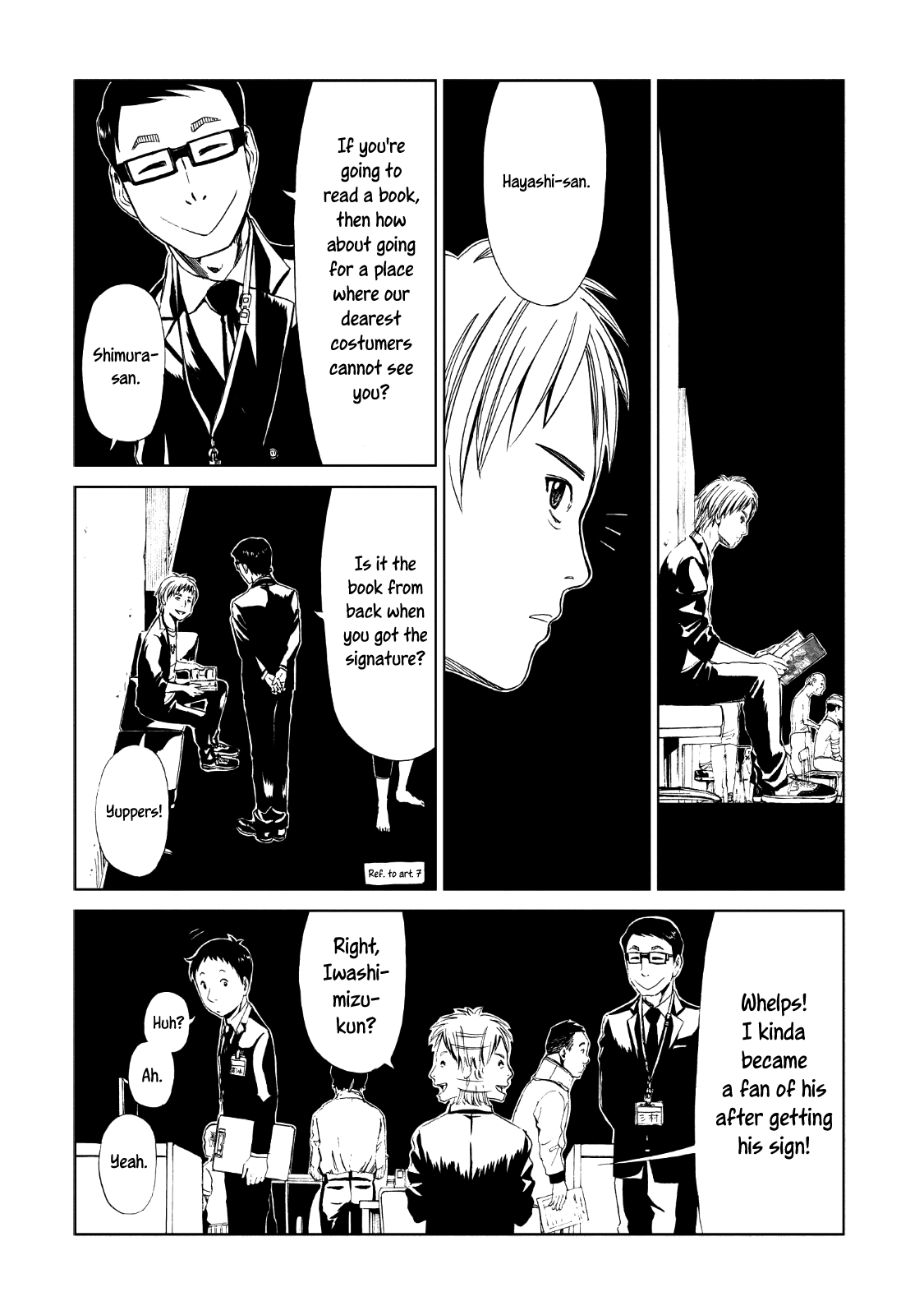 Shiyakusho Chapter 11 page 7 - Chapter 11: A Crab's Way of Life 1