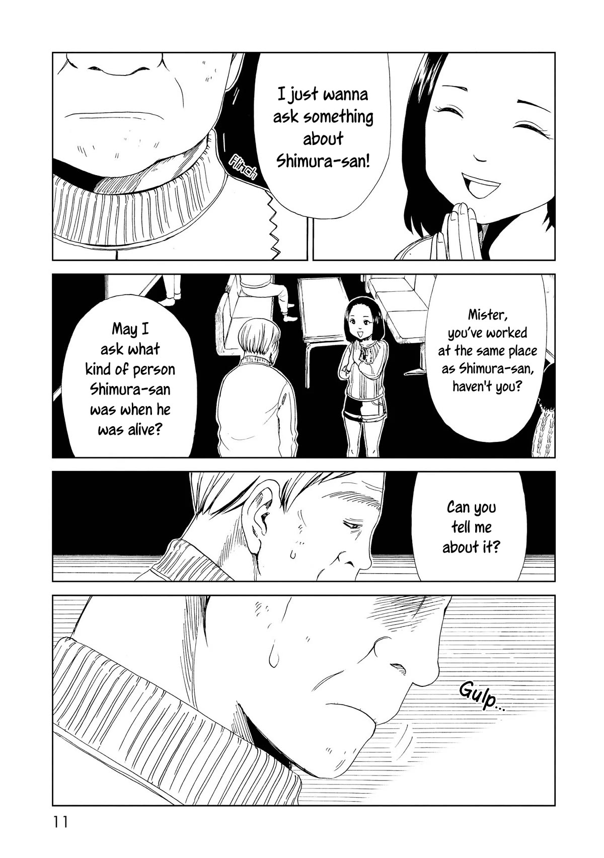 Shiyakusho Chapter 16 page 12 - Chapter 16: Those Who Hang and Those Who are Hanged 1