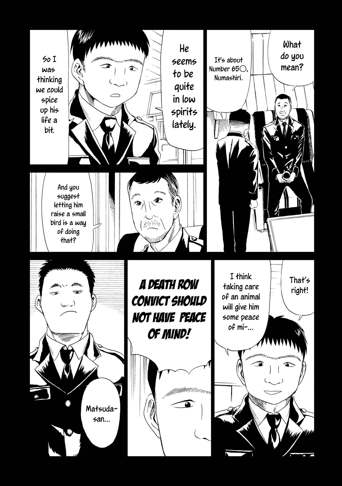 Shiyakusho Chapter 16 page 20 - Chapter 16: Those Who Hang and Those Who are Hanged 1