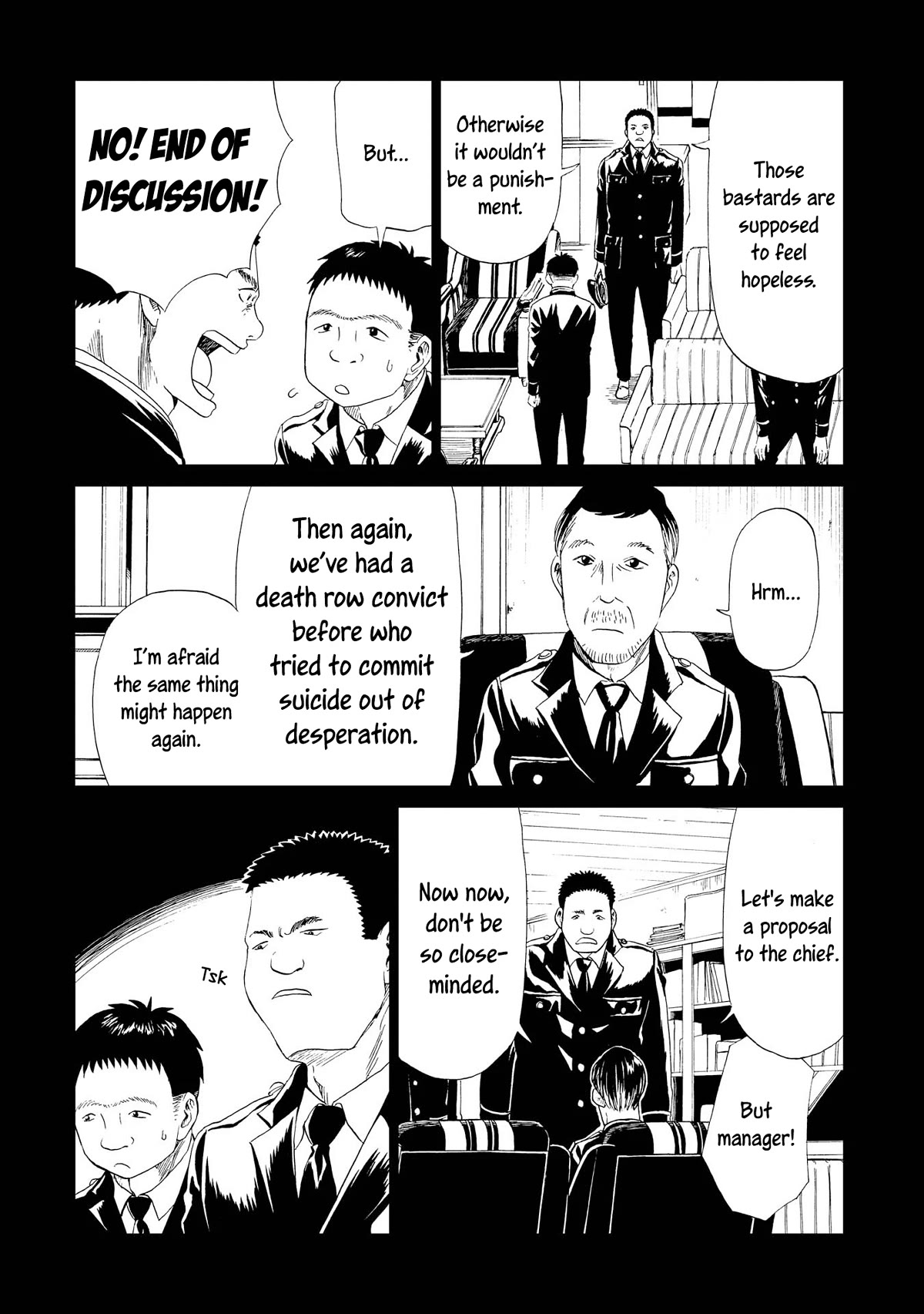 Shiyakusho Chapter 16 page 21 - Chapter 16: Those Who Hang and Those Who are Hanged 1