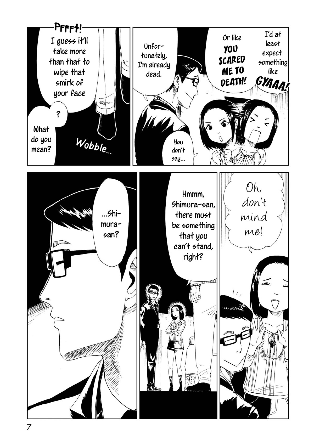 Shiyakusho Chapter 16 page 8 - Chapter 16: Those Who Hang and Those Who are Hanged 1