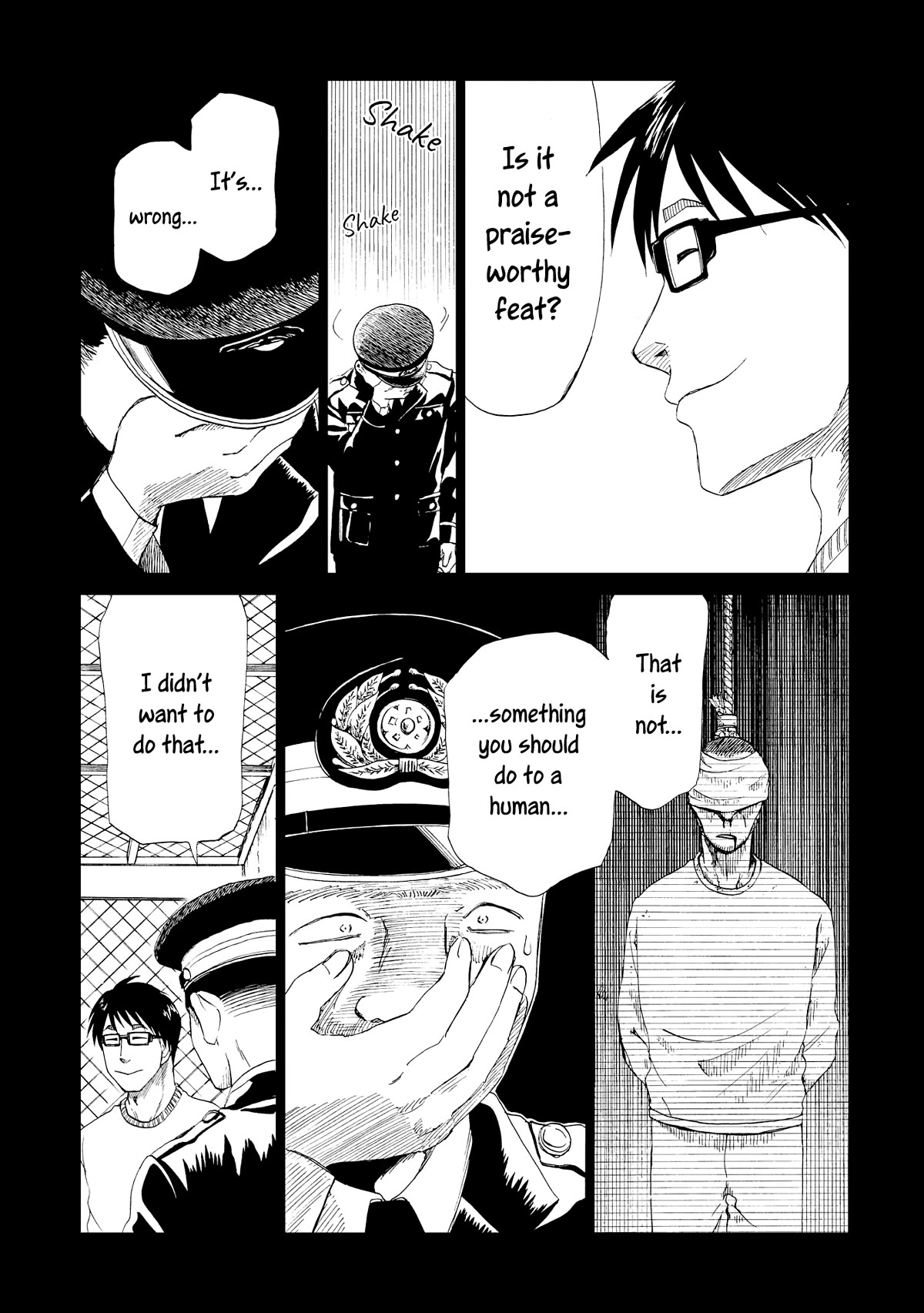 Shiyakusho Chapter 17 page 22 - Chapter 17: Those Who Hang and Those Who are Hanged 2