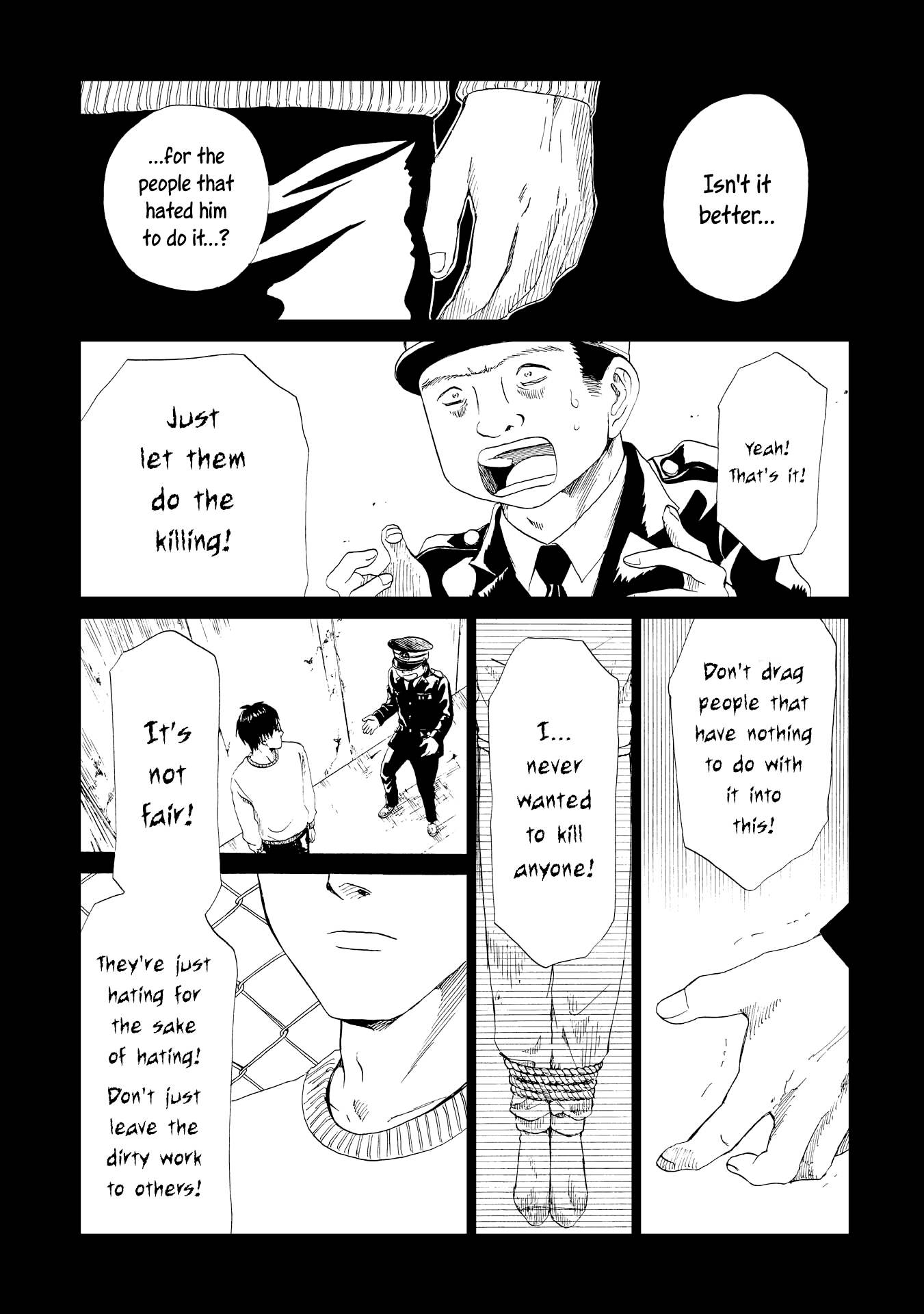 Shiyakusho Chapter 17 page 24 - Chapter 17: Those Who Hang and Those Who are Hanged 2