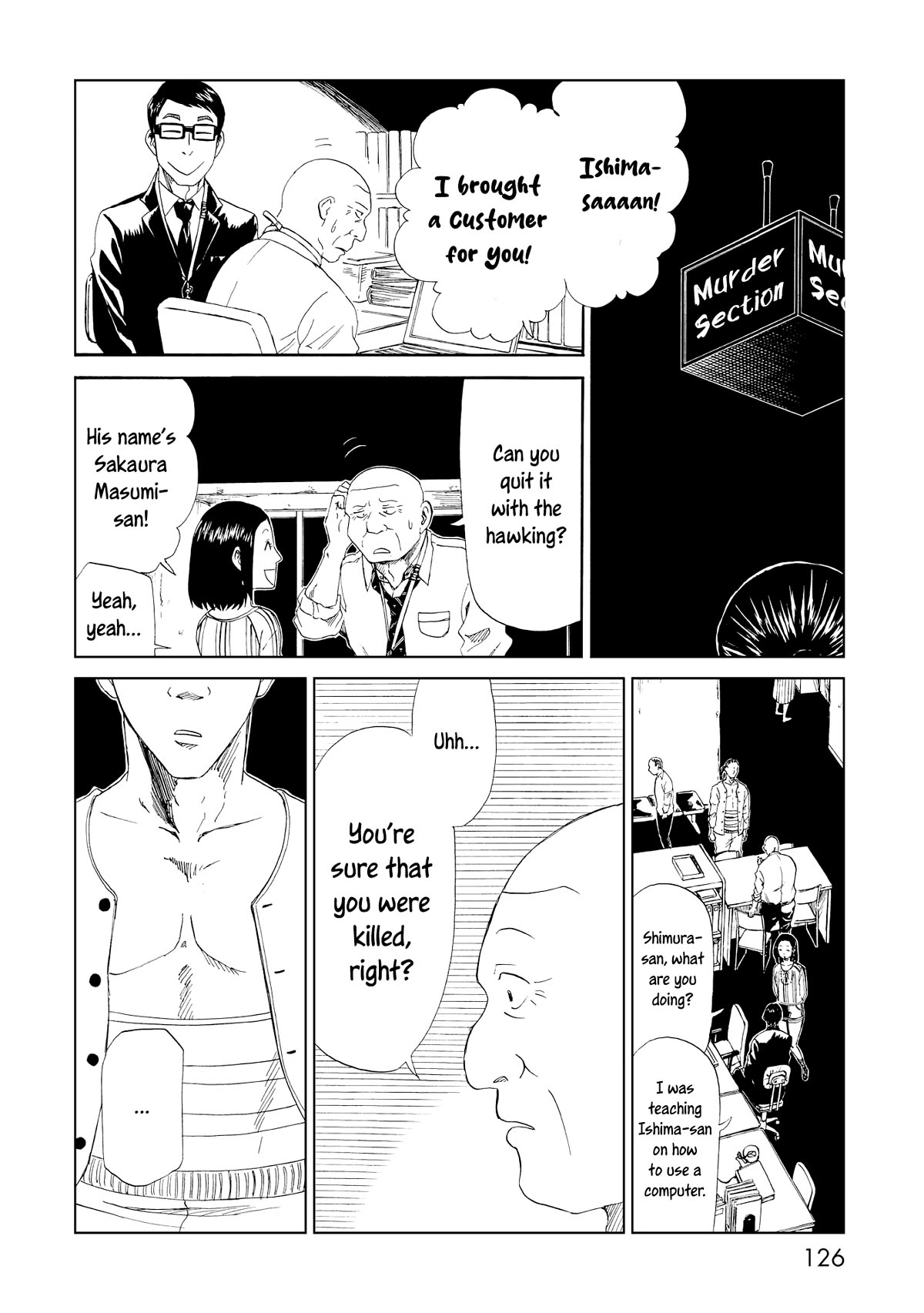 Shiyakusho Chapter 19 page 12 - Chapter 19: The Reason to Kill a Person