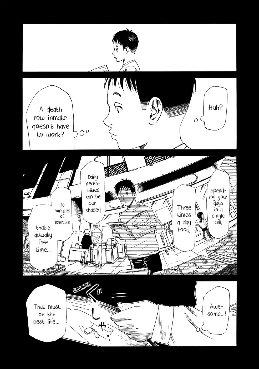 Shiyakusho Chapter 5 page 14 - Chapter 5: I don't wanna work