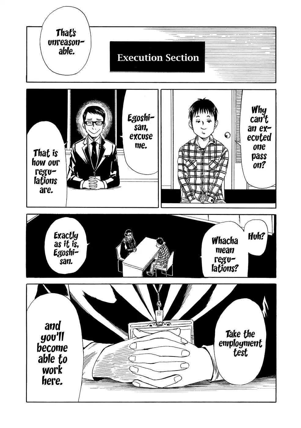 Shiyakusho Chapter 5 page 20 - Chapter 5: I don't wanna work