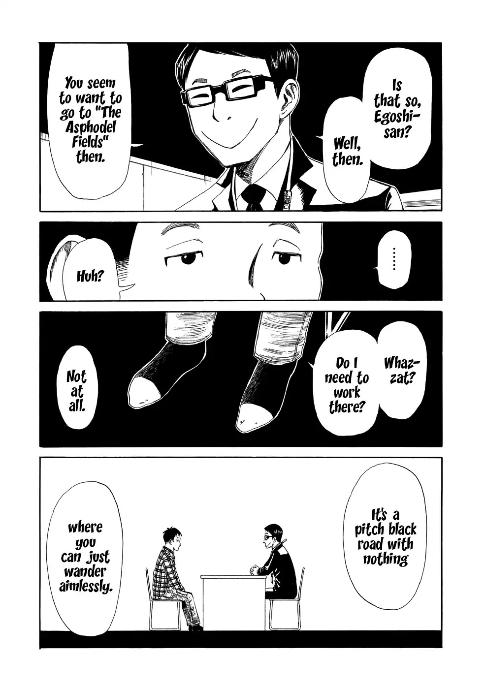 Shiyakusho Chapter 5 page 23 - Chapter 5: I don't wanna work