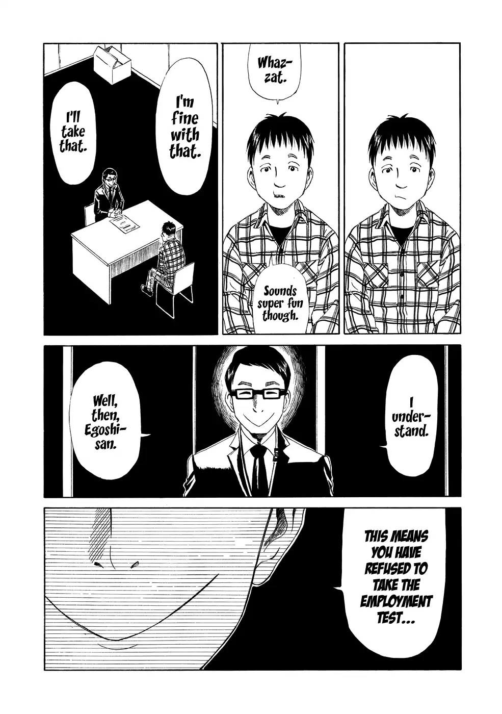 Shiyakusho Chapter 5 page 24 - Chapter 5: I don't wanna work