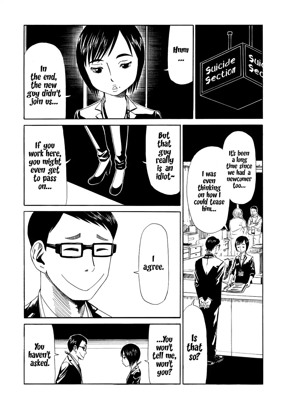 Shiyakusho Chapter 5 page 25 - Chapter 5: I don't wanna work